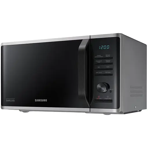 Микроволновая печь с грилем Samsung MG23K3515AS Stainless steel/black UA - фото 4