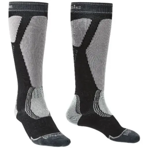 Шкарпетки Bridgedale Ski Easy On Black/Grey S (1053-710102.035.S)