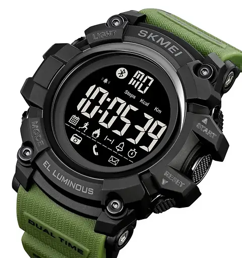 Спортивные наручные смарт-часы Skmei 2053 (Зеленый) - фото 2