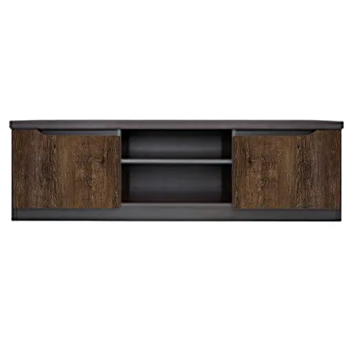 Тумба під телевізор ВМК (БРВ) Джулі RTV2D Венге магія + Дуб конкордія (GRB-1957)