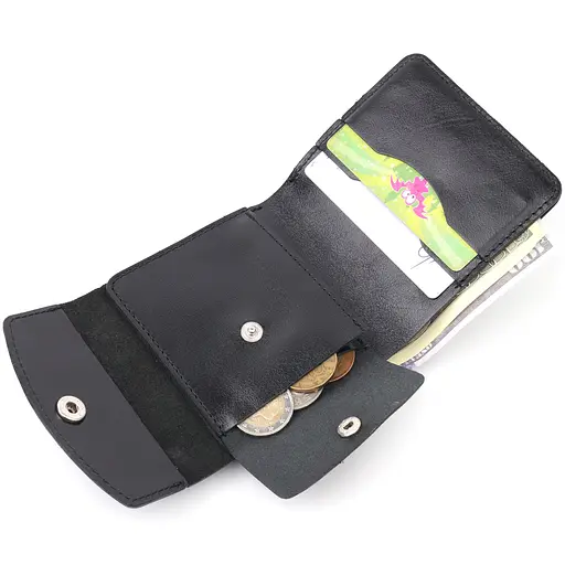 Шкіряне портомне унісекс Shvigel 10.7х9.5х1.5 см acs0022805 - фото 4