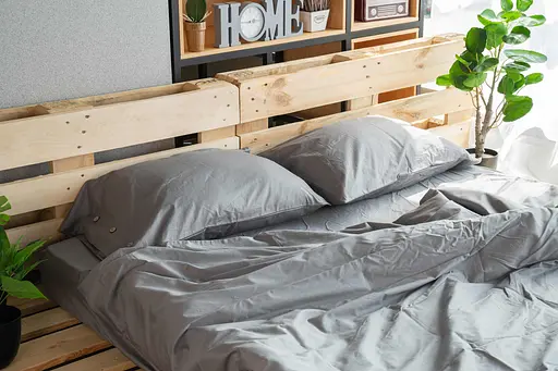 Наволочка Ardesto Mix&Match, 50х70см, 100% хлопок, сатин, серый (ART5070PCD) - фото 4