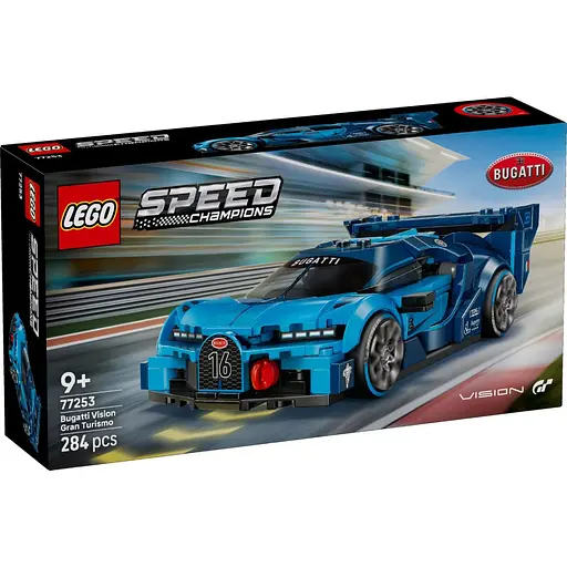Конструктор LEGO Speed Champions Спортивний автомобіль Bugatti Vision Gran Turismo Hyper 284 деталі (77253)