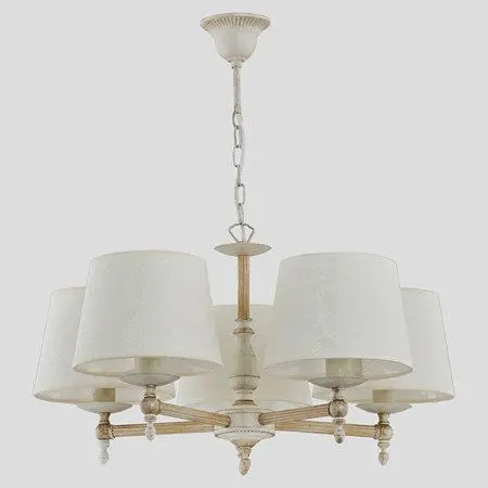 Люстра ALFA Roksana White 18535 - фото 1