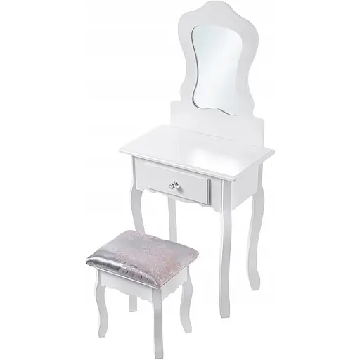 Детский туалетный столик Chomik Sisi с зеркалом + табурет - фото 3