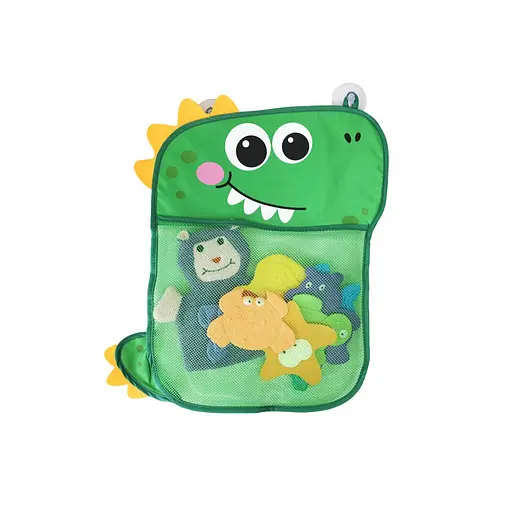 Органайзер для игрушек в ванную "Динозавр" MGZ-0928 зеленый - фото 2