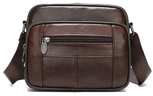 Чоловіча шкіряна сумка Vintage 20х16,5х7 см sum0012301 - фото 1