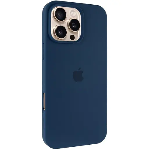 Чохол Epik Silicone Case Full Protective AA для Apple iPhone 16 Pro Max 6.9 Синій/Blue Jay