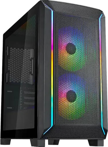 Корпус SilverStone Fara ARGB Black (SST-FA312Z-BG)