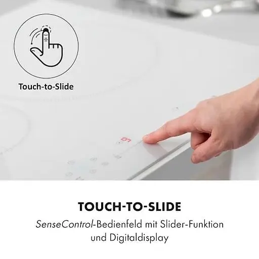 Встраиваемая индукционная варочная поверхность Klarstein Delicatessa 77 Hybrid (10035199) - фото 3