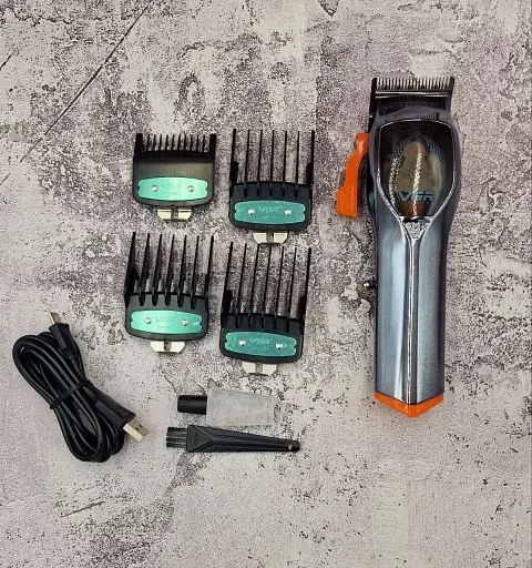 Професійна машинка для стрижки VGR V-647 (9000 об/хв, LCD-дисплей, Акумуляторна) - фото 4