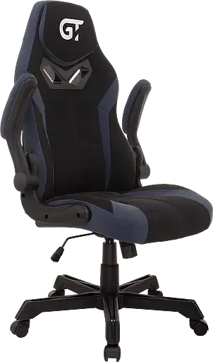 Геймерское кресло GT Racer черное с синим (X-2656 Black/Blue) - фото 5