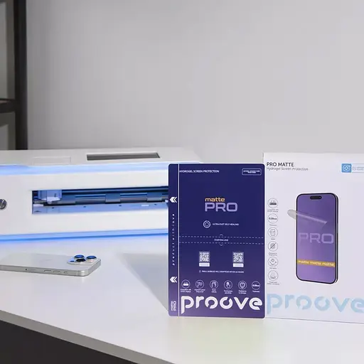 Защитная пленка гидрогелевая Proove Hydrogel Screen Protective PRO Size S Matte [61196] - фото 3