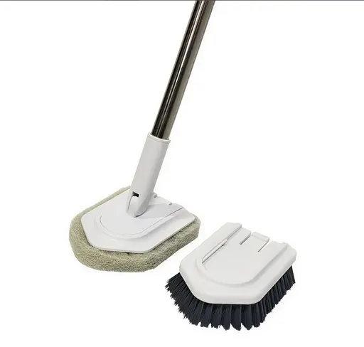 Швабра щітка 2 в 1 для підлоги плитки ламінату паркету лінолеуму ZhiyuClean HP-35015-62 - фото 2