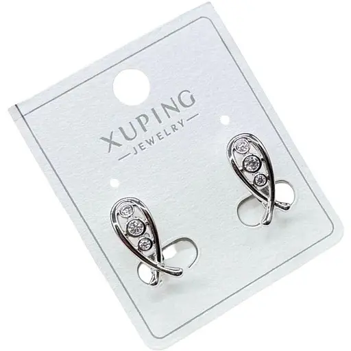 Сережки Xuping гіпоалергенні медична сталь - фото 1