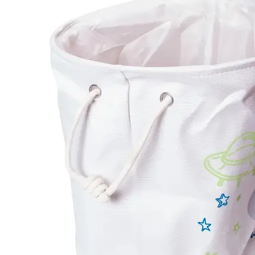 Кошик для дитячих іграшок Yiwu HP-41-15W текстильний 47 см бежевий  - фото 3