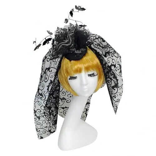 Капелюшок Кажани з фатою - фото 1