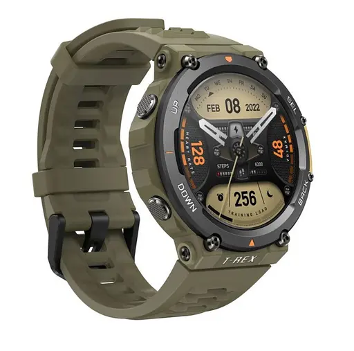 Смарт-годинник Amazfit T-Rex 2 Wild Green - фото 3