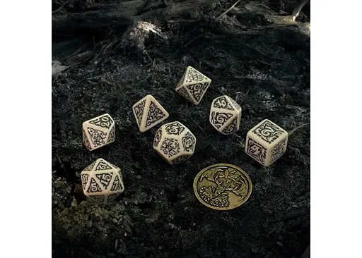 Набір кубиків The Witcher Dice Set. Leshen - The Master of Crows , 7 шт. (SWLE01) - фото 3
