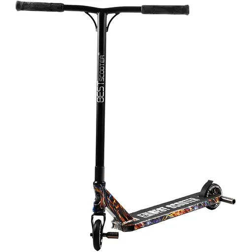 Самокат трюковий Best Scooter 72х13х58 см Різнобарвний 000231672