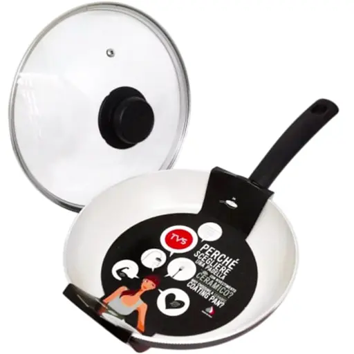 Сковорода TVS Eco Cook 28 см + кришка