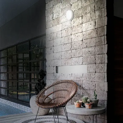 LED светильник IP65 овальный VIDEX 12W 5000K белый сенсорный - фото 4