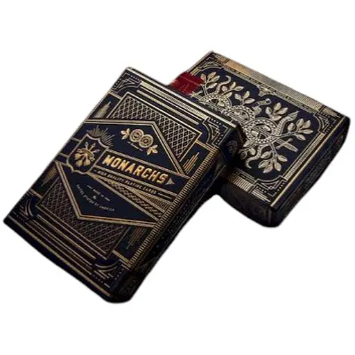 Карти гральні United States Playing Card Company Theory11 Monarchs (blue) (PC_T11MONb) - фото 1