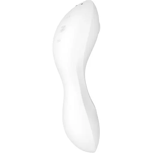 Вакуумний смарт-стимулятор із вібрацією Satisfyer Curvy Trinity 5 (White) - фото 6