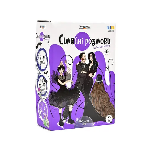 Карткова гра Сімейні розмови Strateg 30674ST 108 карток - фото 1
