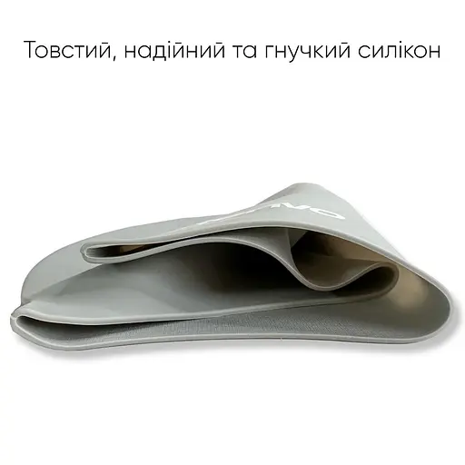 Доросла Шапочка для плавання Renvo Keles Сірий Уні OSFM (2SC100-02) - фото 4