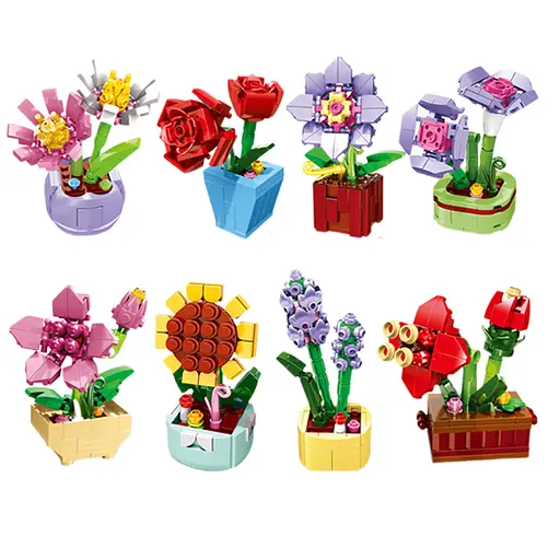 Конструктор Квітка, від 83 деталей, (В асортименті) - фото 2