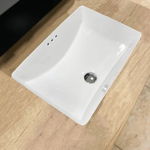 Умивальник VBI Mallare white врізний VBI-018038, Білий - фото 4