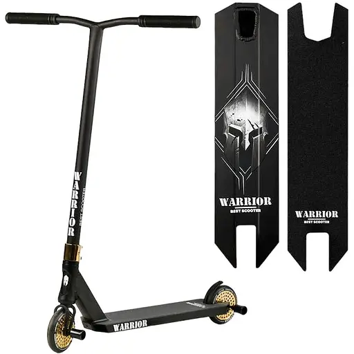 Самокат трюковый Best Scooter 85х52х12 см Черный 000254796