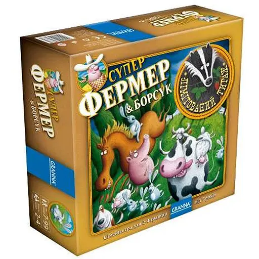 Настільна гра Granna Суперфермер & Борсук (82784) - фото 1