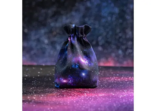 Мішечок для кубиків Q-Workshop Full Art Dice Pouch Stardust (BWSPGALA201) - фото 3
