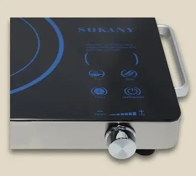 Плита электрическая 1 конфорочная инфракрасная настольная портативная Sokany SK-3568 - фото 4