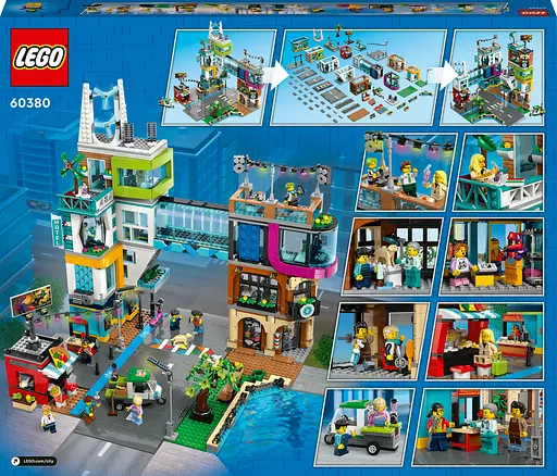 Конструктор LEGO City Центр города, 2010 деталей (60380) - фото 9