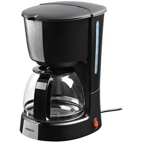 Кофеварка Ardesto FCM-D2100, Black, 900W, капельная, резервуар 1.2 л - фото 1