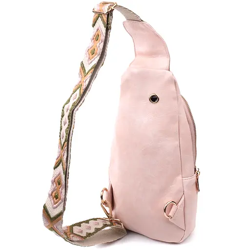 Женская слинг сумка Vintage через плечо из экокожи 16х30х8 см sum0026960 - фото 2