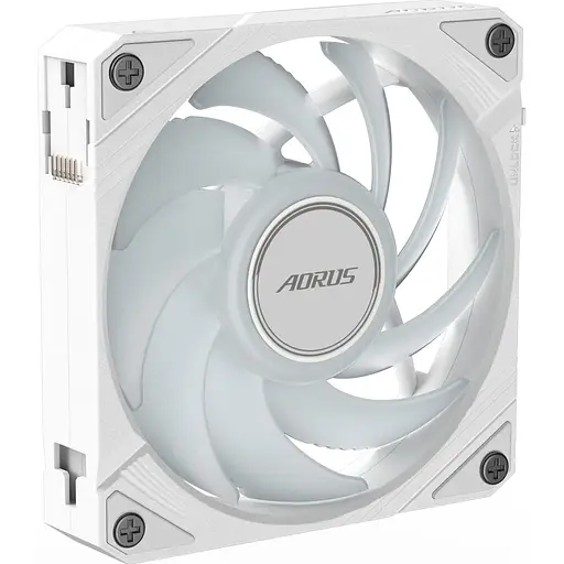 Вентилятор Gigabyte AORUS EZ CHAIN FAN 120 White (GP-ECFAN1201 ICE) - фото 3