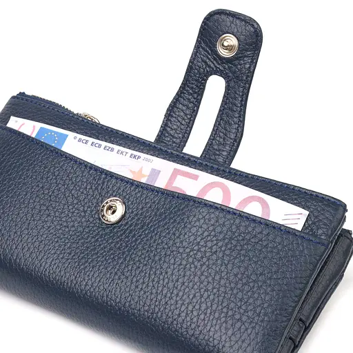 Женский кожаный кошелек Canpellini 19х9.5х1.5 см acs0025143 - фото 3