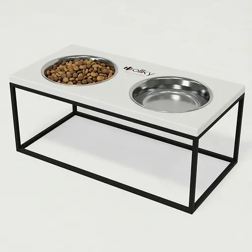 Hollky Base XL20 — миски на підставці для великих собак (2 × 1,8 л)