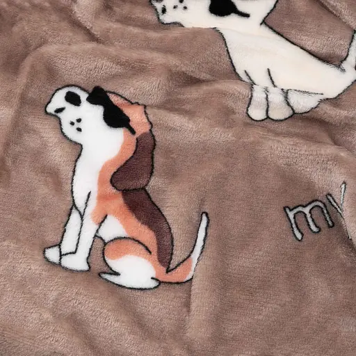 Плед Ardesto Flannel 160х200 см 100% поліестер песики в окулярах (ART0129PB) - фото 4