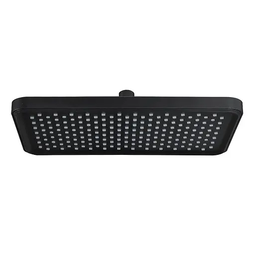 Верхній душ 210x320 мм Gappo G003-32, Чорний матовий - фото 1