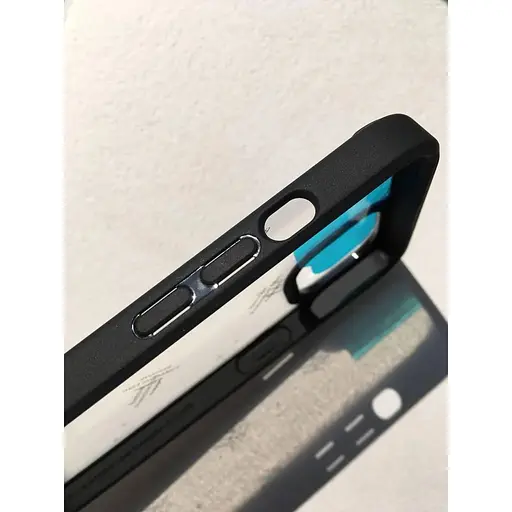 Оригинальный противоударный чехол Spigen для iPhone 13 Ultra Hybrid Matte Black ACS03523 - фото 4