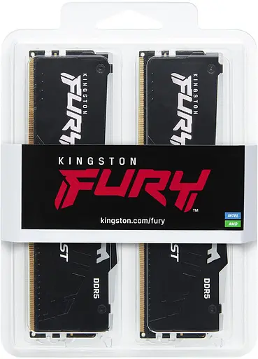 Память для ПК Kingston DDR5 64 ГБ KIT (32 ГБx2) 6000 FURY Beast RGB - фото 5