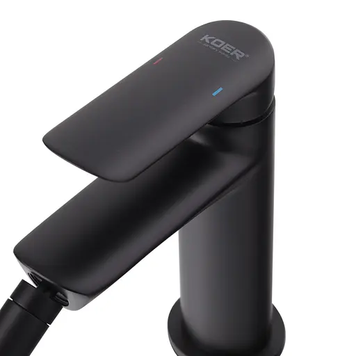 Смеситель для биде Koer KB-20028-05 KR5302 Черный матовый - фото 6