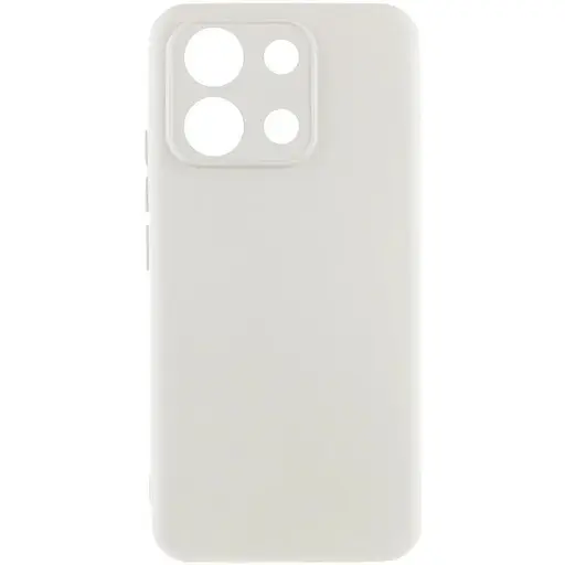 Чохол Lakshmi Silicone Cover Full Camera (AA) для Xiaomi Poco X6 / Note 13 Pro 5G Білий / White