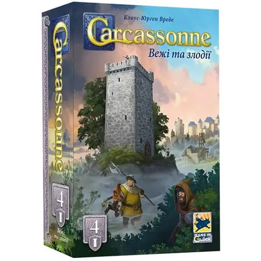 Настольная игра Feelindigo Каркасcон: Башни и воры (Carcassonne: The Tower) (укр.) (FI25069) - фото 1