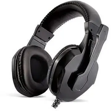 Наушники Real-El GDX-7200 черный Mini jack 3.5 мм накладные микрофон кабель 2.2 м - фото 1